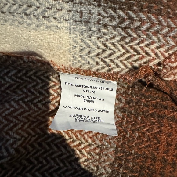 Little Mountain Brown Plaid Jacket - Picture 4 of 4